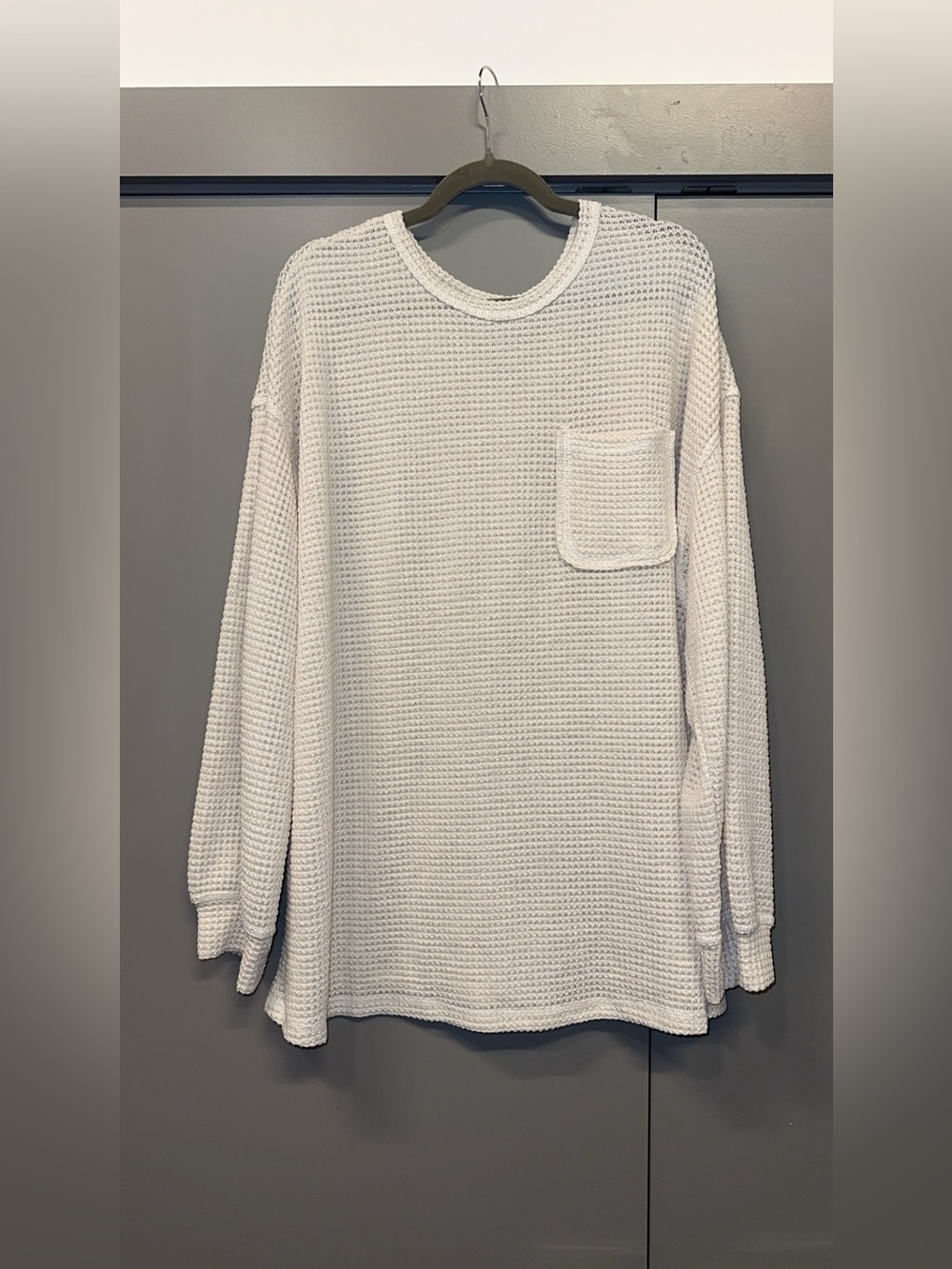 NWOT Shein Waffle Knit Top